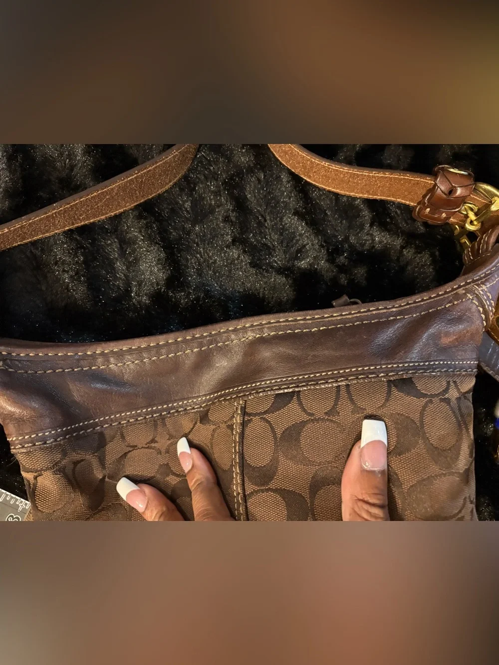 Coach stylish brown